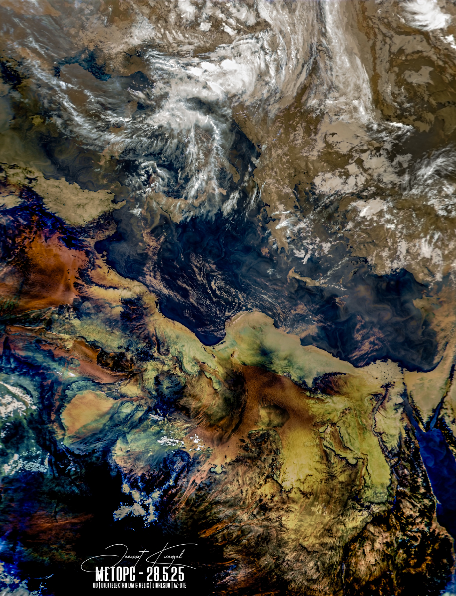 5.25 MetOpC avhrr 3 AVHRR 3b45 IR False Color